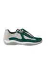 Prada Americas Cup Original Sneakers In Billiards Green