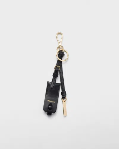 Prada Leather Mirror Case Pendant