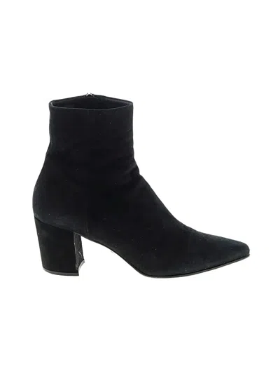 Pre-owned Prada Ankle Boots In Black