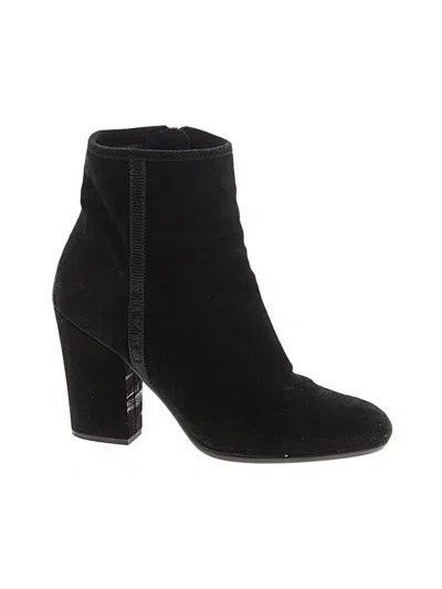Pre-owned Prada Ankle Boots In Black