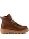 Prada St. Moritz Hiking Boot In Brown