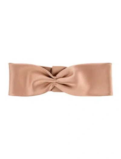 Pre-owned Prada Anna Headband In Neutral