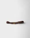 Prada Women Dark Brown Leather Belt, 30 Luxury Belts For Women Darveys In Ebenholz