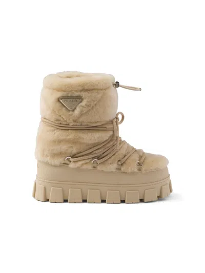 PRADA APRÈS SKI SHEARLING BOOTS