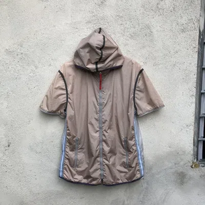Pre-owned Prada Archive -  Sport - Runway - Nylon Zip Up In Brown