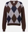 Prada Cashmere V-neck Sweater - Women's - Cashmere In Multicolor