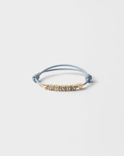 Prada Armband Aus Nappaleder In Brown