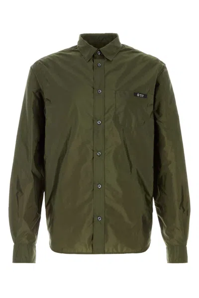 Prada Army Green Re-nylon Shirt
