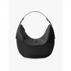 Prada Medium Topstichced Nappa Leather Bag In Black