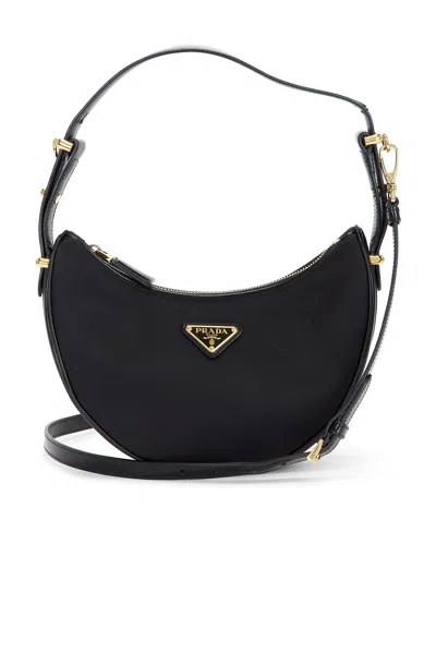 Pre-owned Prada Arque Shoulder Bag In Black