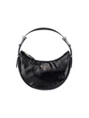 Prada Arqué Half Moon Shoulder Bag In Black  