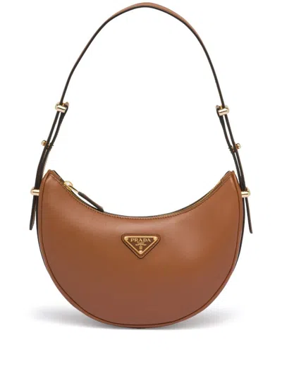 PRADA PRADA ARQUÈ SMALL LEATHER BAGS