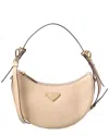 Prada Arqué Leather Shoulder Bag
