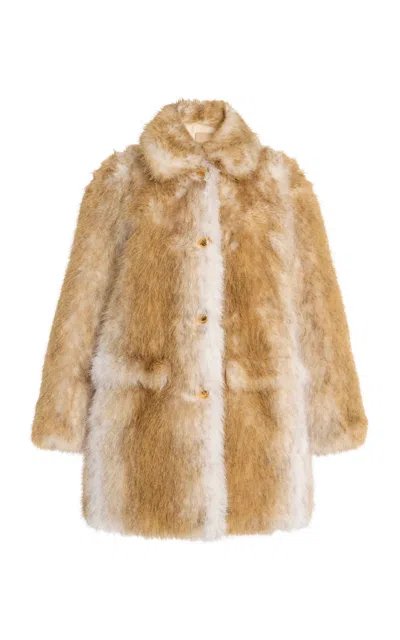 PRADA ASPEN FAUX FUR COAT