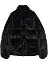 Prada Aspen Down Jacket In Black