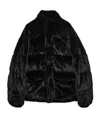Prada Aspen Down Jacket In Black