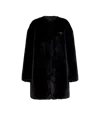Prada Women's Aspen Coat Black | Size It 38 | Pzs026sooo158of0002 In Black
