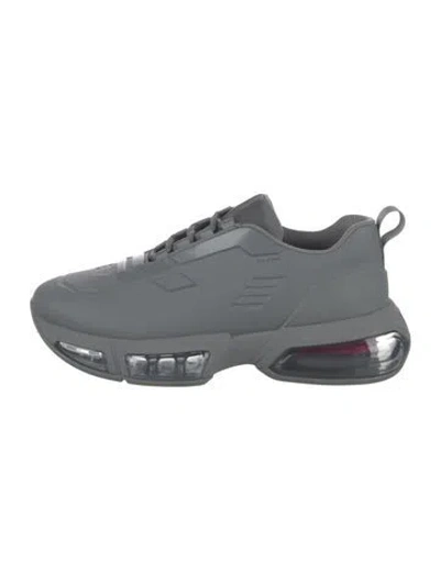 Pre-owned Prada Athletic Sneakers In Grey