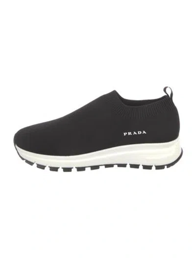 Pre-owned Prada Athletic Sneakers In Multi