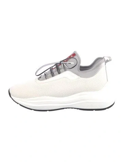 Pre-owned Prada Athletic Sneakers In Multi