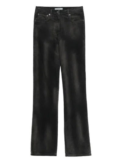 PRADA WASHED CORDUROY PANTS