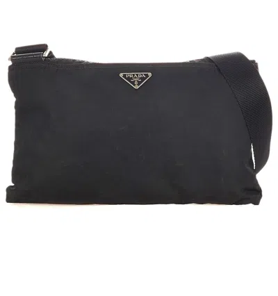 Pre-owned Prada Authentic  Bag Shoulder Crossbody In Black