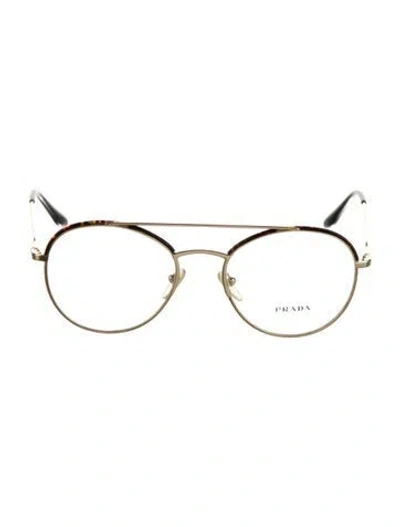 Pre-owned Prada Aviator Eyeglasses In Multi