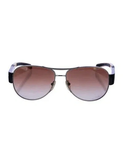 Pre-owned Prada Aviator Gradient Sunglasses