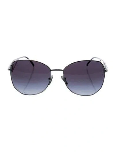 Pre-owned Prada Aviator Gradient Sunglasses In Multi