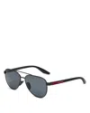 Prada Aviator Sunglasses, 58mm