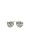 Prada Aviator Sunglasses In Gray