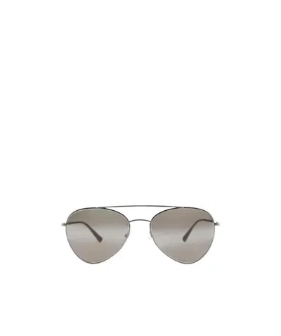 Prada Aviator Sunglasses In Gray