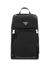 Prada Black Recycled Polyamide Backpack