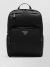 Prada Backpack Adjustable Straps Front Zip Pocket Top Handle