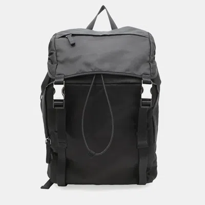 Pre-owned Prada Backpack Black Nylon