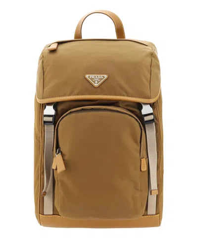 Prada Backpack In Brown