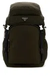Prada Backpack In Green