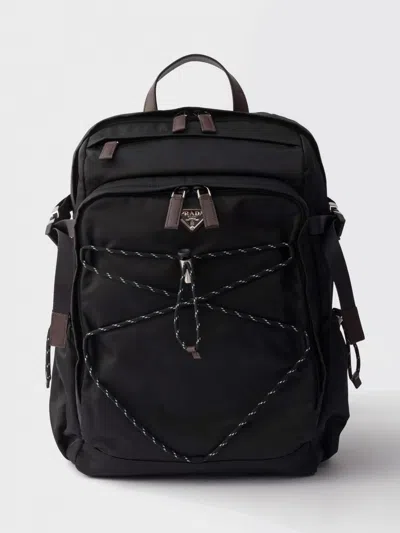 Prada Backpack Men  In Black