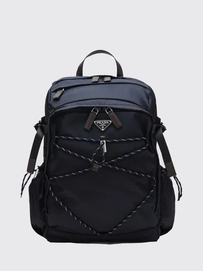 Prada Backpack Men  In Black