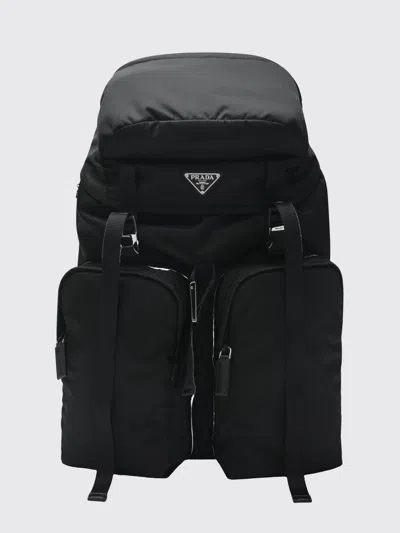 Prada Backpack Men  In Black