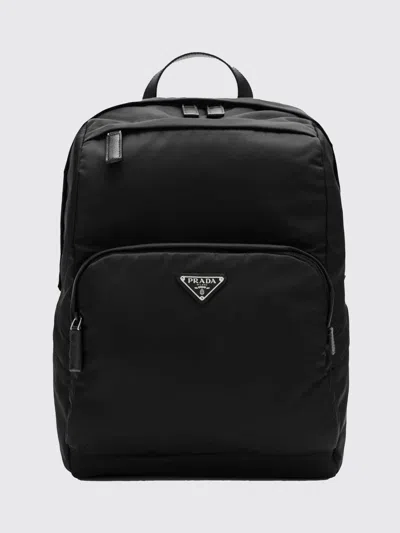 Prada Backpack Men  In Black