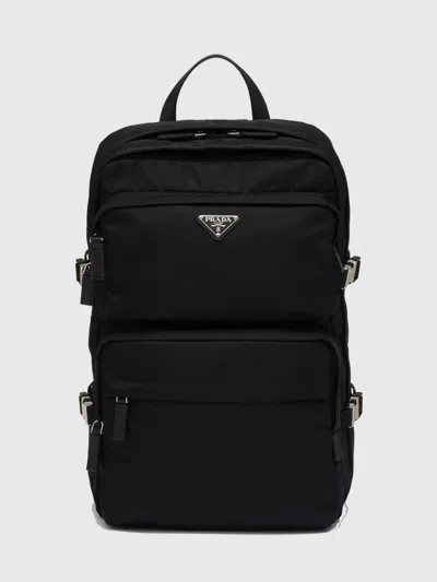 Prada Backpack Men  In Black