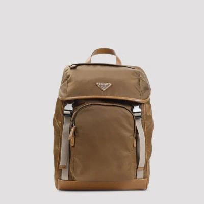 Prada Backpack Unica In Brown