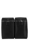 Prada Black Leather Backpack
