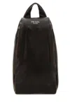 Prada Zaino In Nappa Testa Di Moro  Uomo In Brown