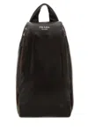 Prada Dark Brown Nappa Leather Backpack
