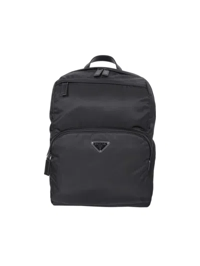 Prada Backpacks In Black