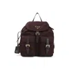 Prada Re-nylon Backpack In Red
