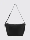 Prada Black Logo-stamp Crossbody Bag In Black