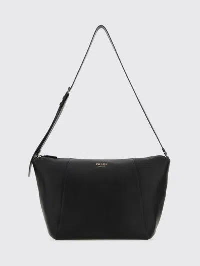 PRADA PRADA LEATHER SHOULDER BAG